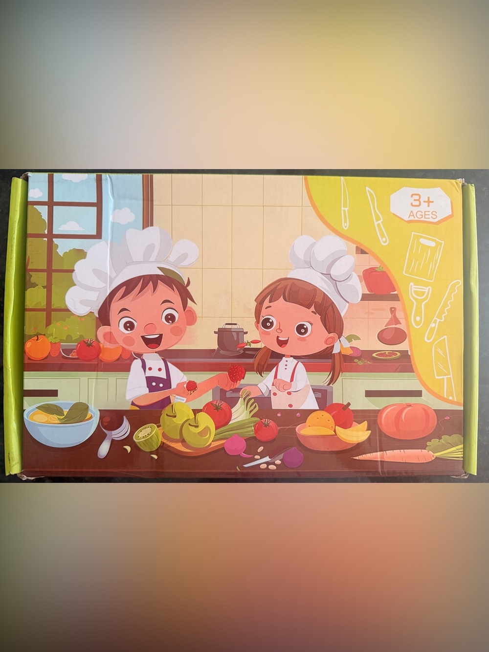 Kids cooking set Kitchen teaching 42 piece cooking together set NEW